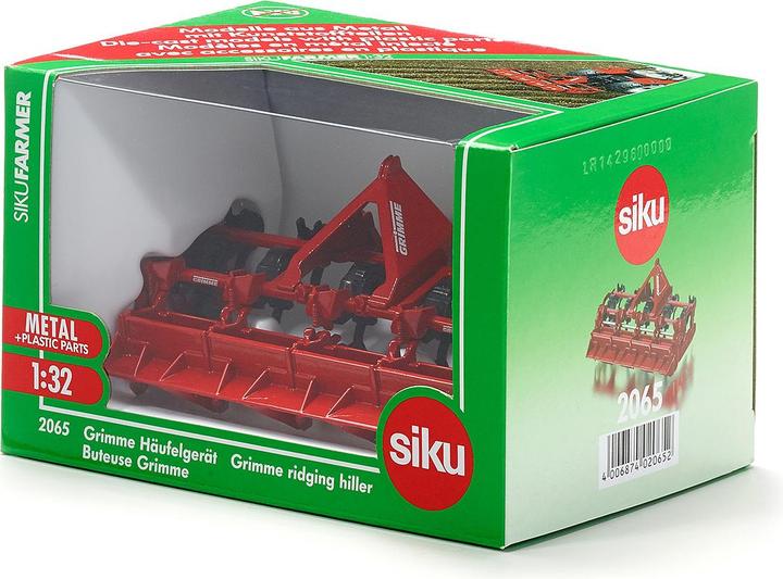 Actual product image Siku Grimme mounding tool