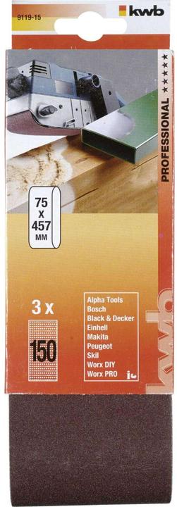 Produktbild kwb Schleifband (K150)