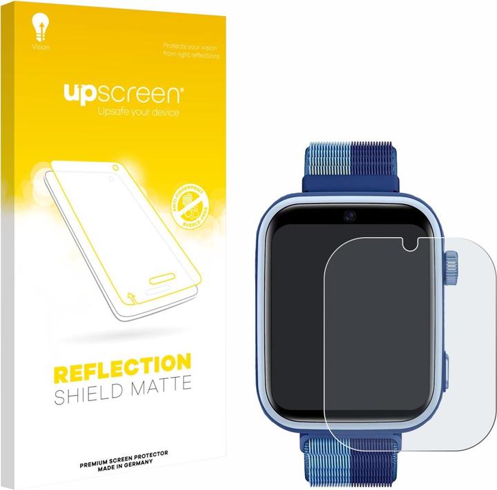 upscreen Schutzfolie für JoJoego 4G Smartwatch kids Displayschutz Displayschutzfolie Folie Matt