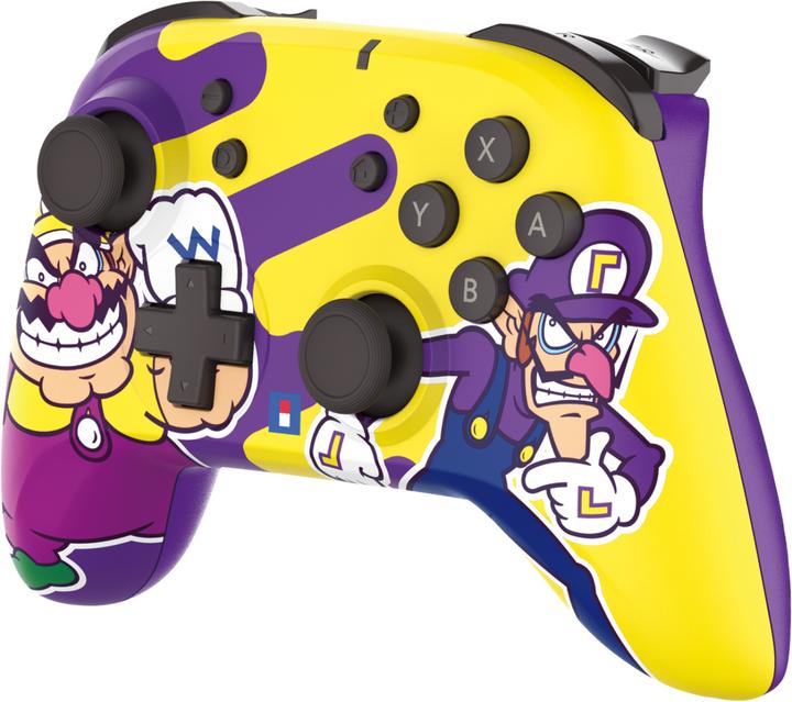 Produktbild HORI Wireless Horipad Controller - Wario + Waluigi (Switch, Switch Lite, Switch 2, Switch OLED)