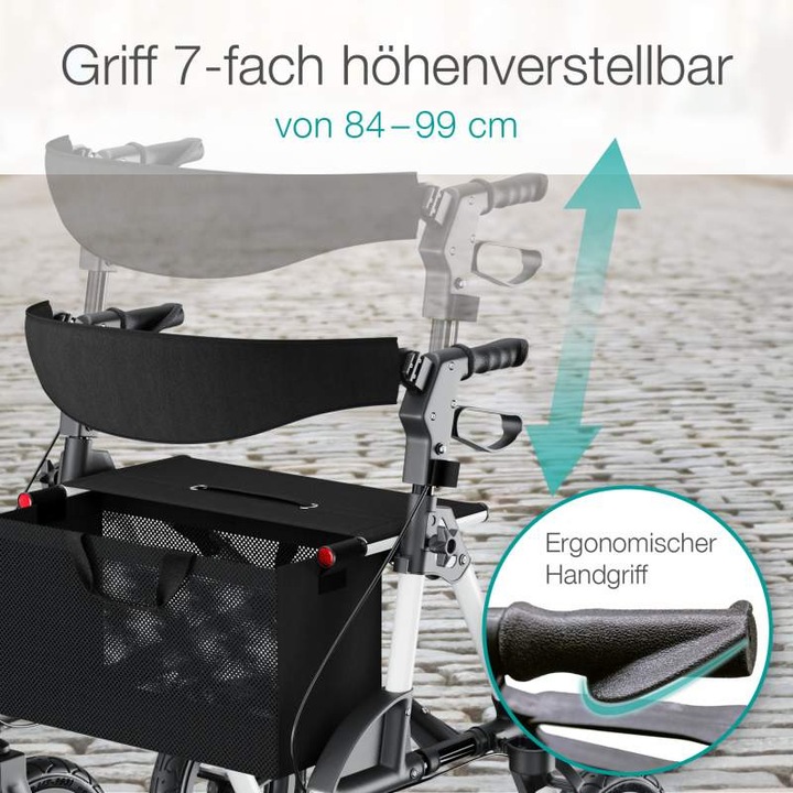 Immagine prodotto Aktivshop Rollator da esterno con pneumatici Comfort