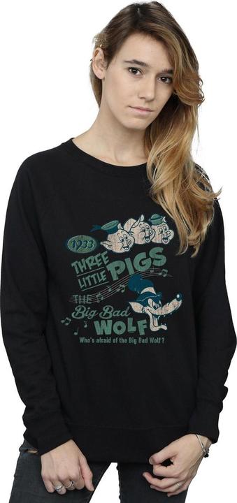 Image du produit Disney - Sweat THREE LITTLE PIGS WHO'S AFRAID OF THE BIG BAD WOLF - Femme (XL)