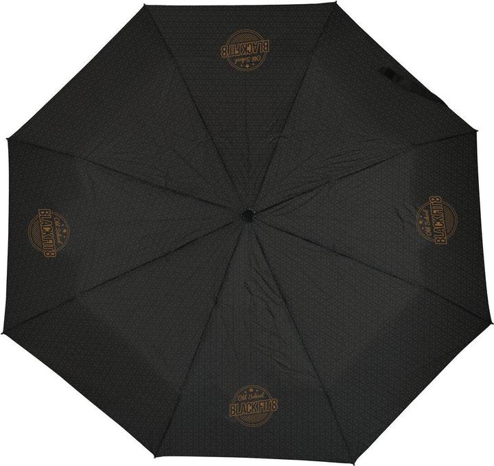 Actual product image Safta Faltbarer Regenschirm BlackFit8 Old school Schwarz Grau Ø 98 cm