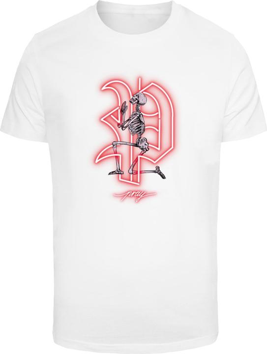 Actual product image Mister Tee MisterTee Pray Neon Skull Tee - 192091 (XL)