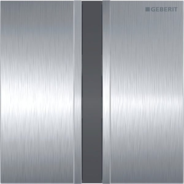 Produktbild Geberit Urinalsteuerung Typ 50 berhrungslos Infrarot Batteriebetrieb chrom gebrstet 116.036.GH.1