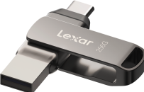 Produktbild Lexar MEMORY DRIVE FLASH USB3.1 256G/D400 LJDD400256G-BNQNG (256 GB, USB-C, USB-A)