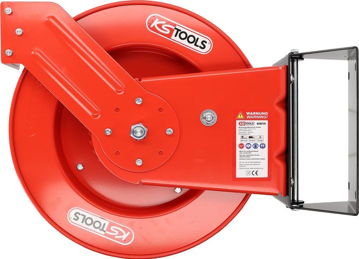 Actual product image KS Tools Compressed air hose reel Ø10 mm, connection 3/8″, 20 m