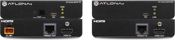 Actual product image Atlona Avance 4K/UHD HDMI Extender Kit with Remote Power (70 m, HDMI)