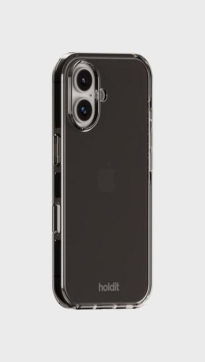 Image du produit Holdit Seethru Case iPhone 16 Black (Apple iPhone 16)