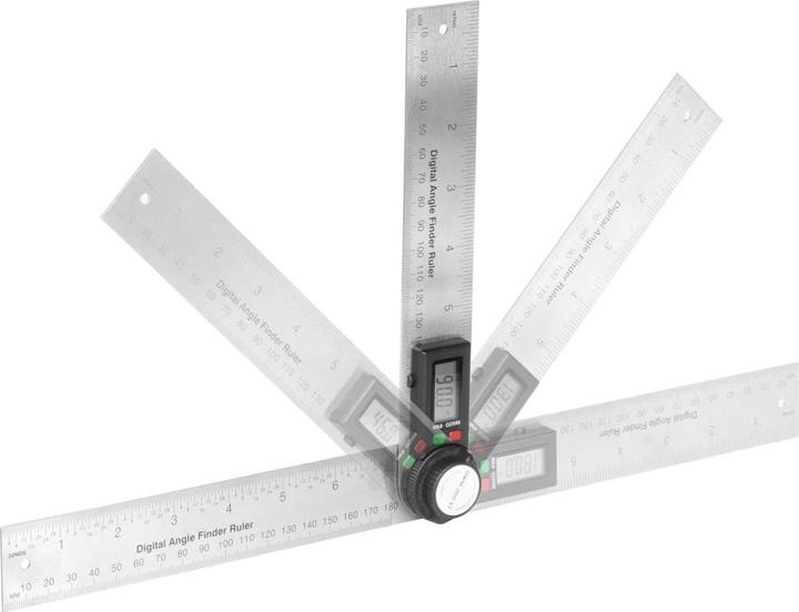 Produktbild Stahlwerk Digitaler Winkelmesser DWM-200 ST mit 180 mm Messbereich 360°