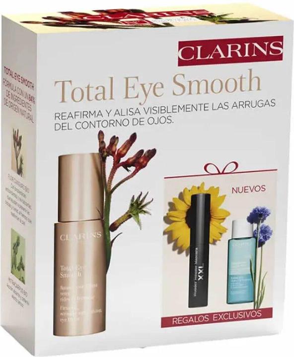 Actual product image Clarins TOTAL EYE SMOOTH CASE 3 Stück (15 ml)