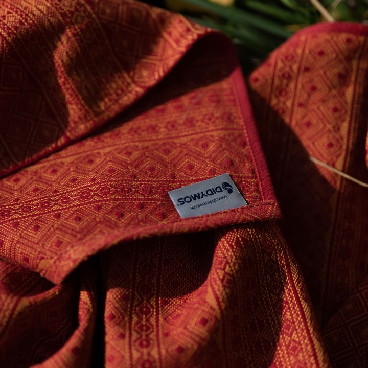 Actual product image Baby Sling Prima Ruby-tangerine (4.70 m)