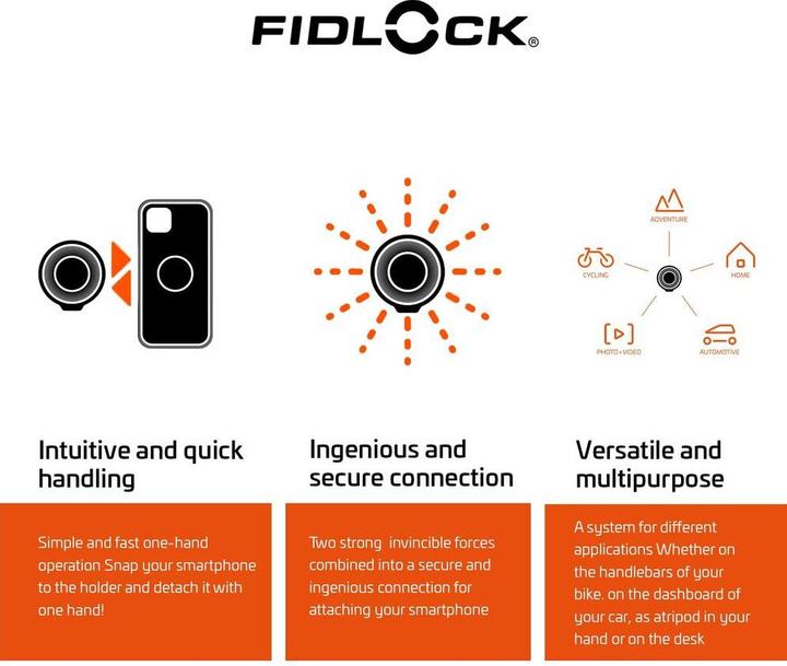 Produktbild Fidlock Sport- & Outdoorhülle Vacuum Phone Case (Apple iPhone 12 Pro Max)
