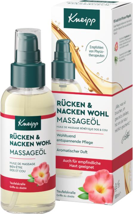 Produktbild Kneipp Rücken- & Nacken-Wohl Massageöl (100ml) (100 ml)