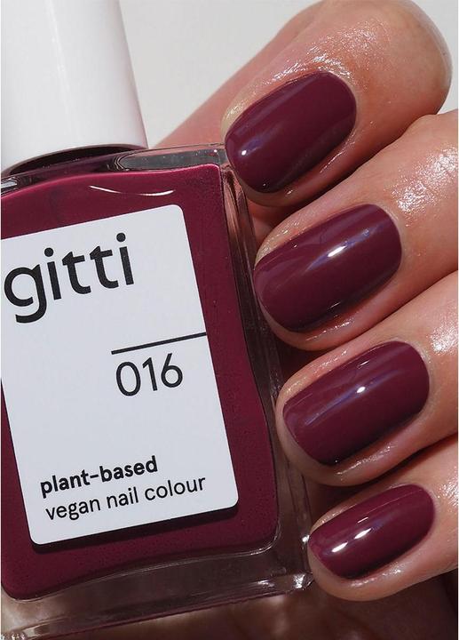 Produktbild Gitti no. 016 Nail Polish Wineberry (no. 016 Nail Polish Wineberry, Farblack)