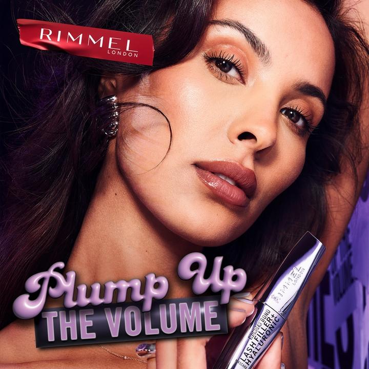 Produktbild Rimmel London Rimmel Wonder'bond Lash Filler + Hyaluronic Mascara 001 Black Bold Volume (001 black)