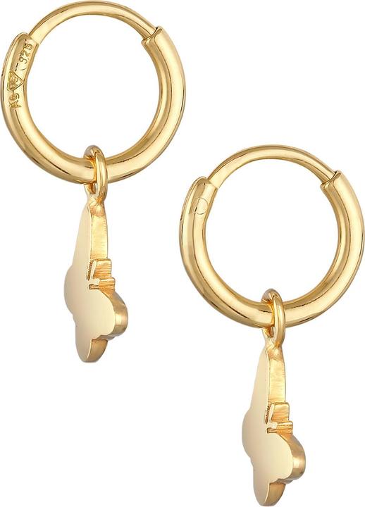 Immagine prodotto Elli Orecchini Creoles Butterfly Argento 925 (Argento 925)