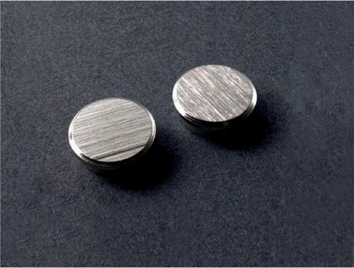 Image du produit Franken Aimant rond avec capuchon chromé extra fort (5x)