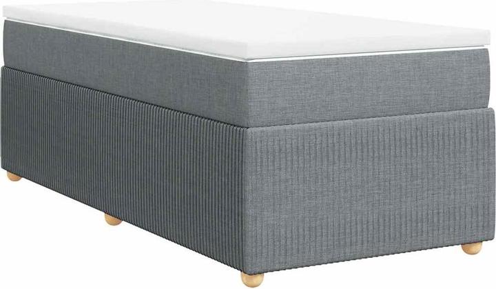 Produktbild VidaXL Bo x springbett mit Matratze 160 x 200 cm Stoff (160 x 200 cm)