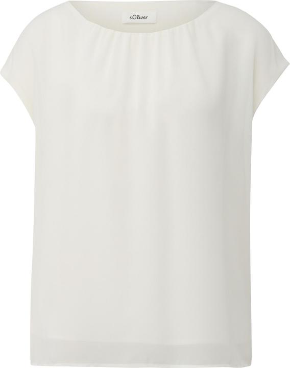 Immagine prodotto s.Oliver Bluse Chiffonbluse mit Raffung (46)