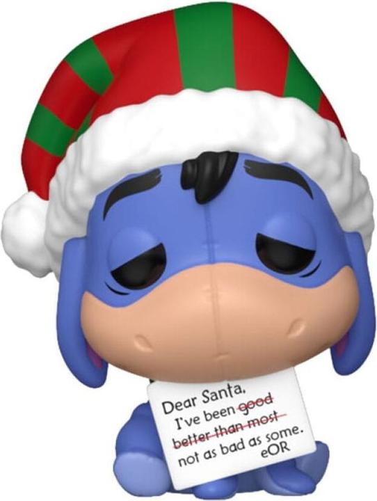 Image du produit Funko Winnie the Pooh Holiday 2025 Pocket POP! Vinyl Schlüsselanhänger Eeyore Tree Holiday Box 4 cm