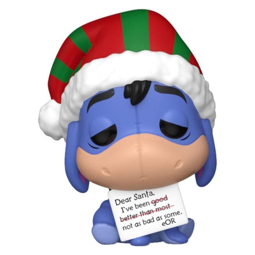 Funko, Schlüsselanhänger, Winnie The Pooh Holiday 2025 Pocket Pop! Vinyl Schlüsselanhänger Eeyore Tree Holiday Box 4 Cm, Mehrfarbig