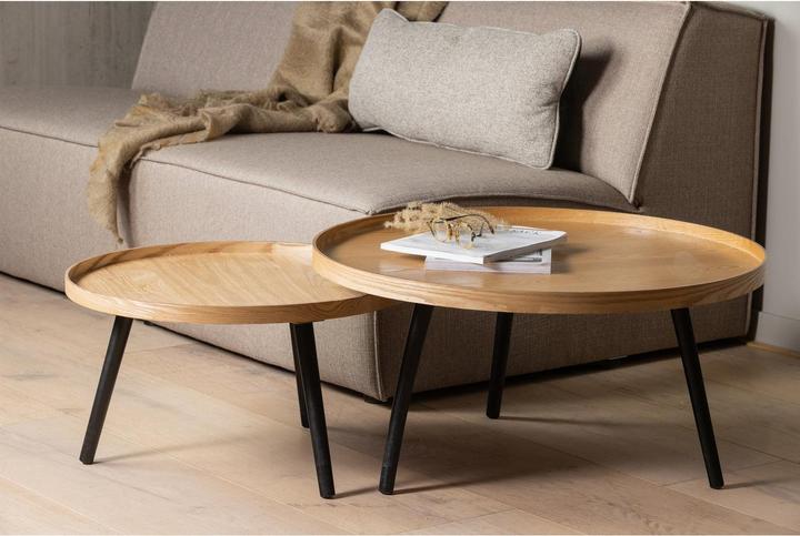 Actual product image Woood Mesa (39 x 78 x 78 cm)