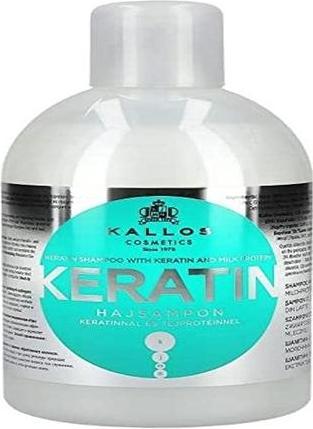 Actual product image Kallos Cosmetics Keratin (1000 ml, Liquid shampoo)