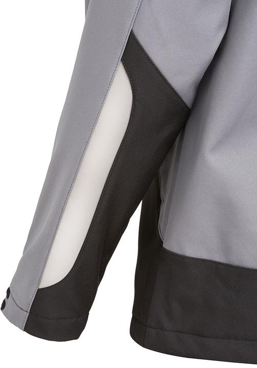 Productafbeelding FHB Heren softshell jas JANNIK grijs, zwart maat L (L)