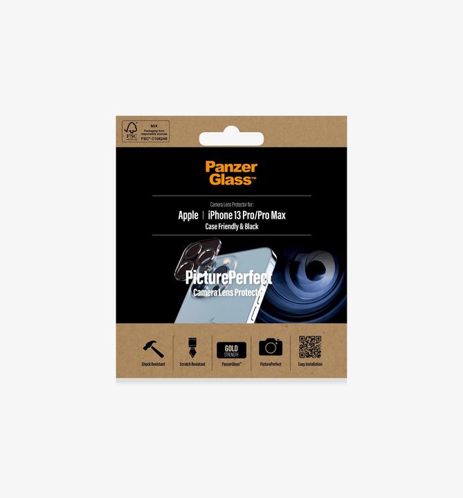 Produktbild PanzerGlass Camera Protector (1 Stk., Apple iPhone 13 Pro, Apple iPhone 13 Pro Max)