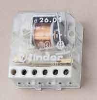 Image du produit Finder Télérupteur 1 contact à fermeture (NO) 24 VAC 10 A 250 VAC