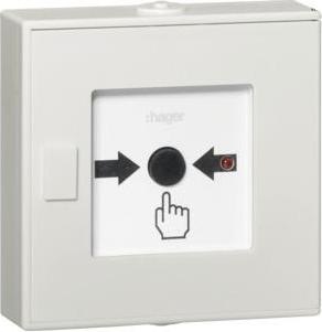 Produktbild Hager Funk-Druckknopfmelder TG558B
