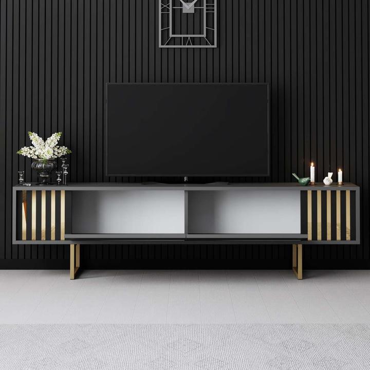 Actual product image Skye Decor Gold Line TV Stand