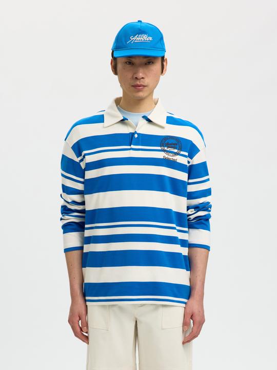 Produktbild Selected Relaxed Fit Langarm-Poloshirt (M)