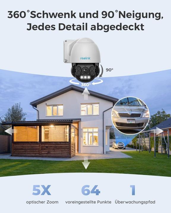 Actual product image Reolink RLC-423 (3840 x 2160 pixels)