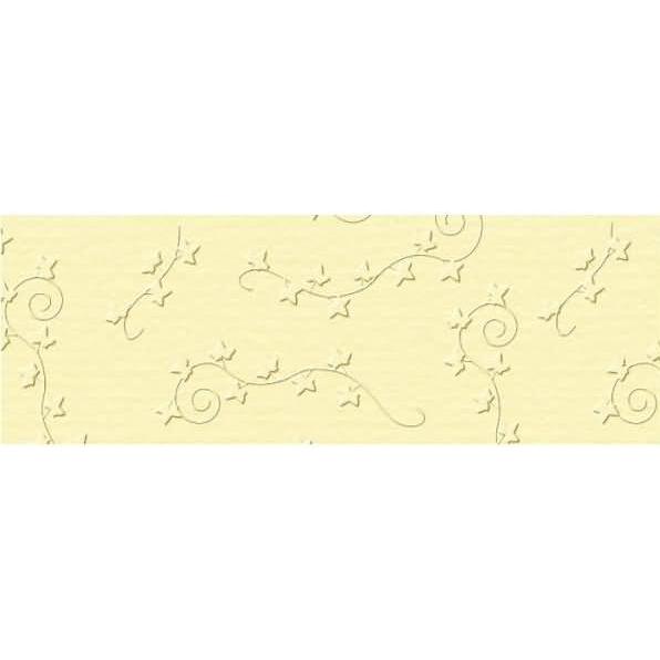 Ursus, Bastelpapier, Prägekarton Elegance 220g/qm 23x32cm VE=5 Blatt Efeu chamois (220 g/m², 5 x)
