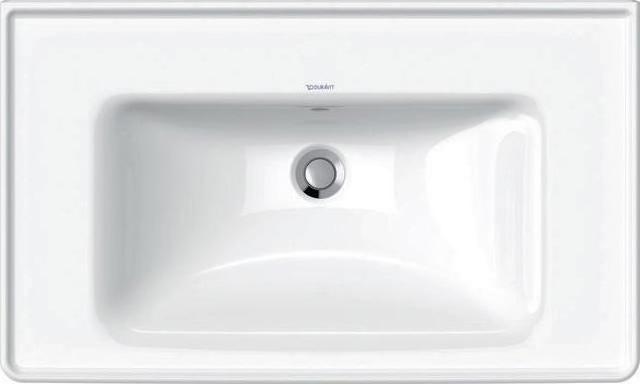 Produktbild Duravit Möbelwaschtisch D-NEO m ÜL m HLB ohne Hahnloch 800x480mm weiss (480 mm, 800 mm)