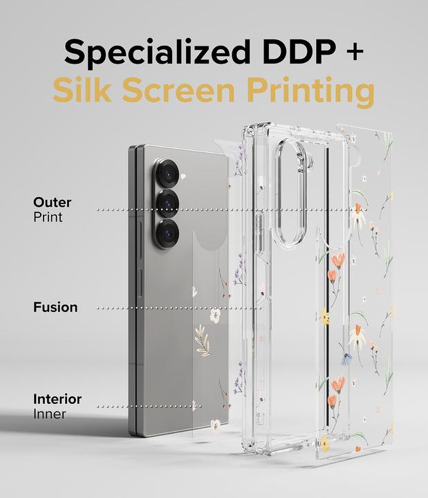 Image du produit Ringke Case for Galaxy Z Fold 6 FUSION DESIGN DRY FLOWERS (Samsung Galaxy Z Fold6)