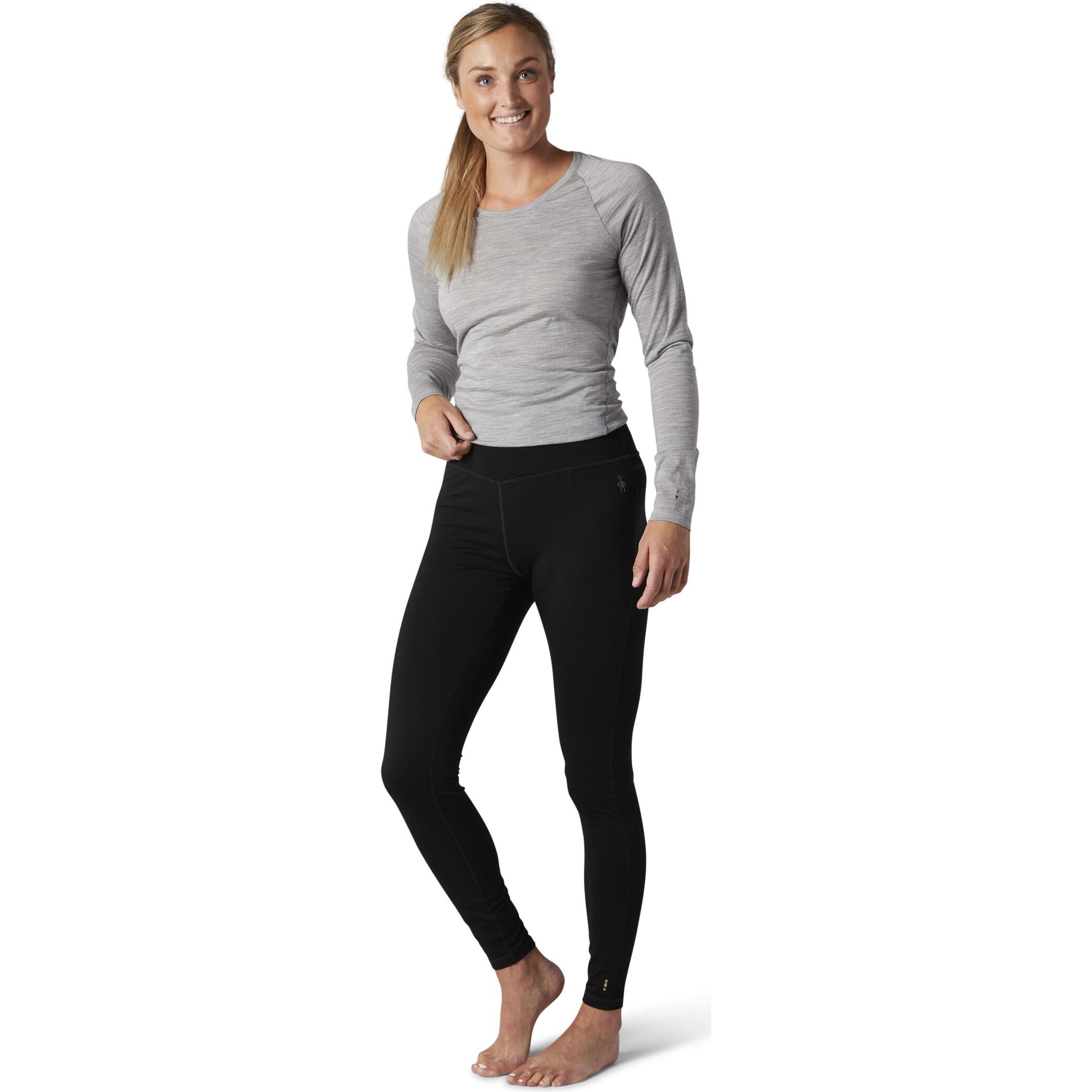 Thumbnail - Smartwool, Damen, Funktionsunterhose, Ws Classic All-Season 1/4 Zip (L), Schwarz, L