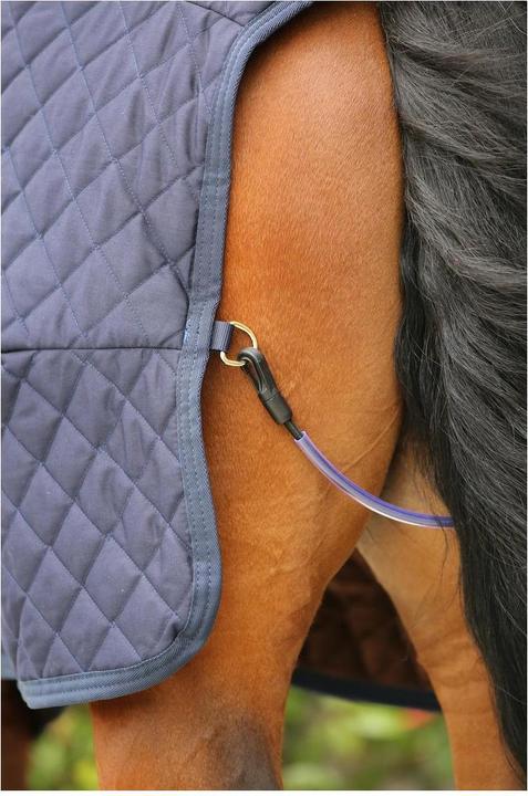 Actual product image Kentucky Horsewear Tournament blanket 160g with fur collar (synthetic fur) (145 cm)