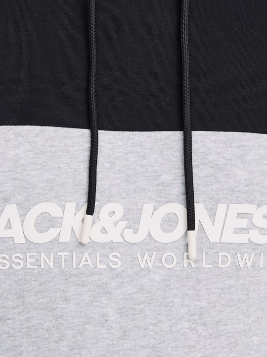 Actual product image Jack & Jones Jjelegacy Blocking Sweat Hood Noos Pls (4XL)