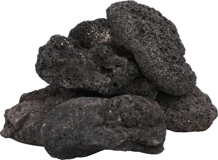 Image du produit VidaXL Lavagranulat Lavamulch Pierre de lave Aquarium Mulch Gravier Noir 25kg 10-30cm (Décoration, autres éléments)
