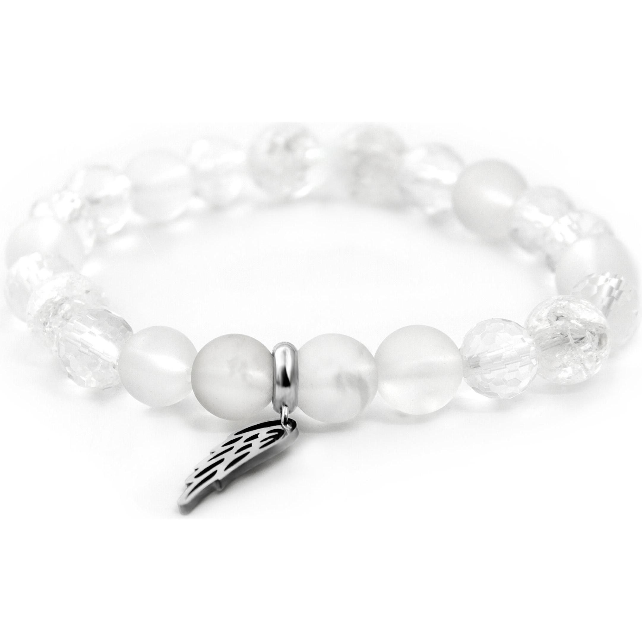 Beneto, Armschmuck, Crystal bead bracelet MINK103 / 17 (L)