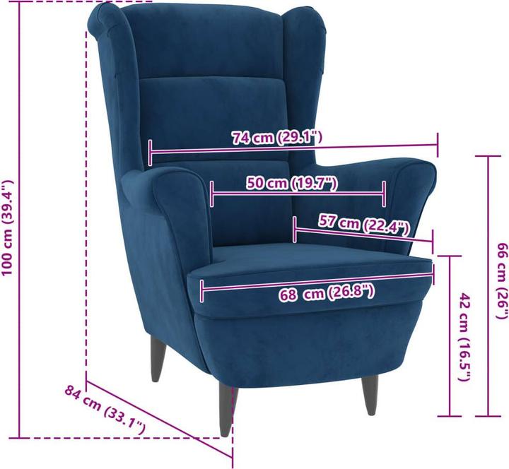 Produktbild vidaXL Sessel