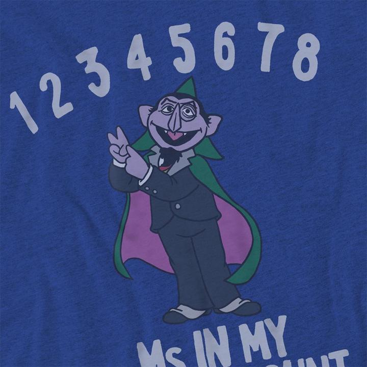 Image du produit - T-shirt motif Comte Vampirouette BANK ACCOUNT - Adulte (L)