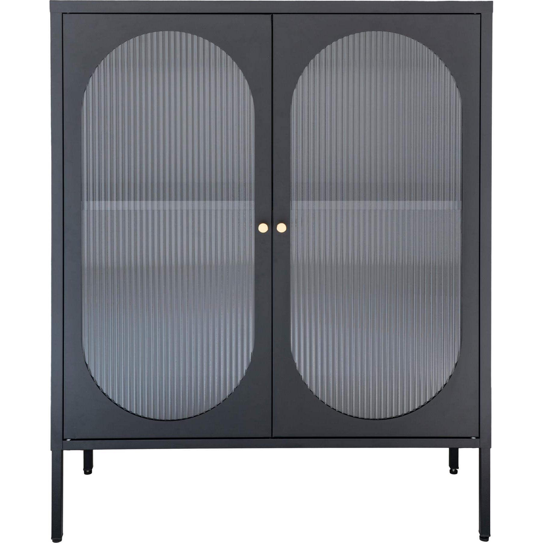 House Nordic, Vitrine + Buffetschrank, Adelaide (90 x 35 x 110 cm)