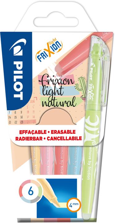 Produktbild Pilot Textmarker FriXion Light Natural Colors (6 x)