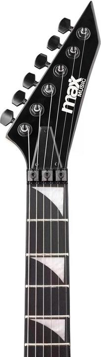 Immagine prodotto Max Music Chitarra elettrica GigKit Rock Style Nero (Set di chitarre elettriche, Collo: Lime, Tastiera: Palissandro)