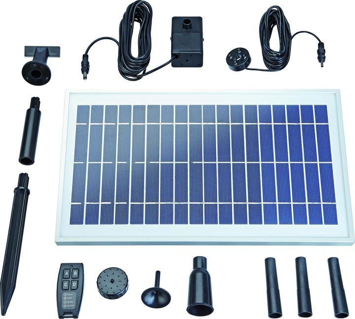 Produktbild Pontec Solar-Pumpenset 600 l/h 43325