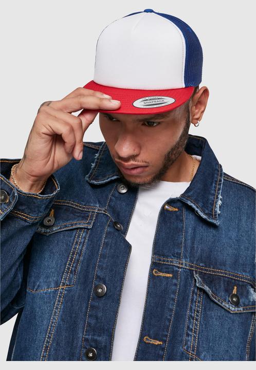 Produktbild Flexfit Foam Trucker with White Front (One Size)
